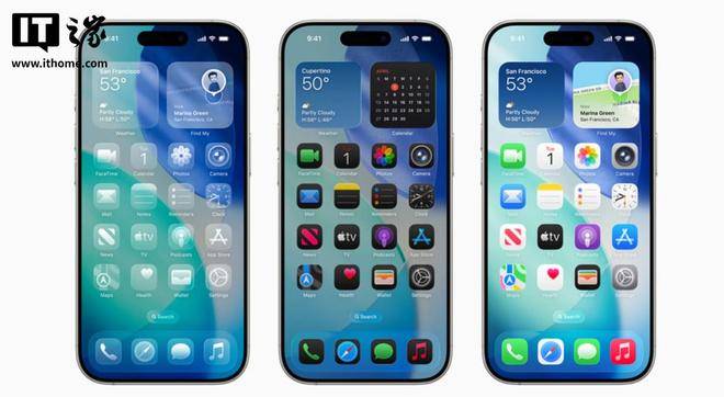 广岛东洋鲤鱼队vs横滨湾星队_苹果 iOS 26 正式版推送:全新液态玻璃设计、AI 功能改进