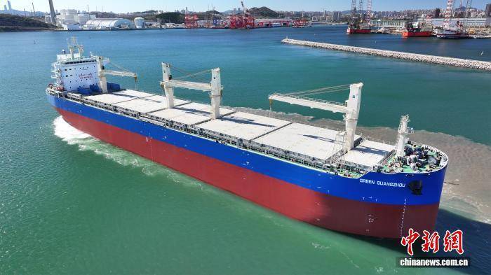 皇冠信用網结算日_50艘多用途纸浆船在辽宁大连全部建造完成