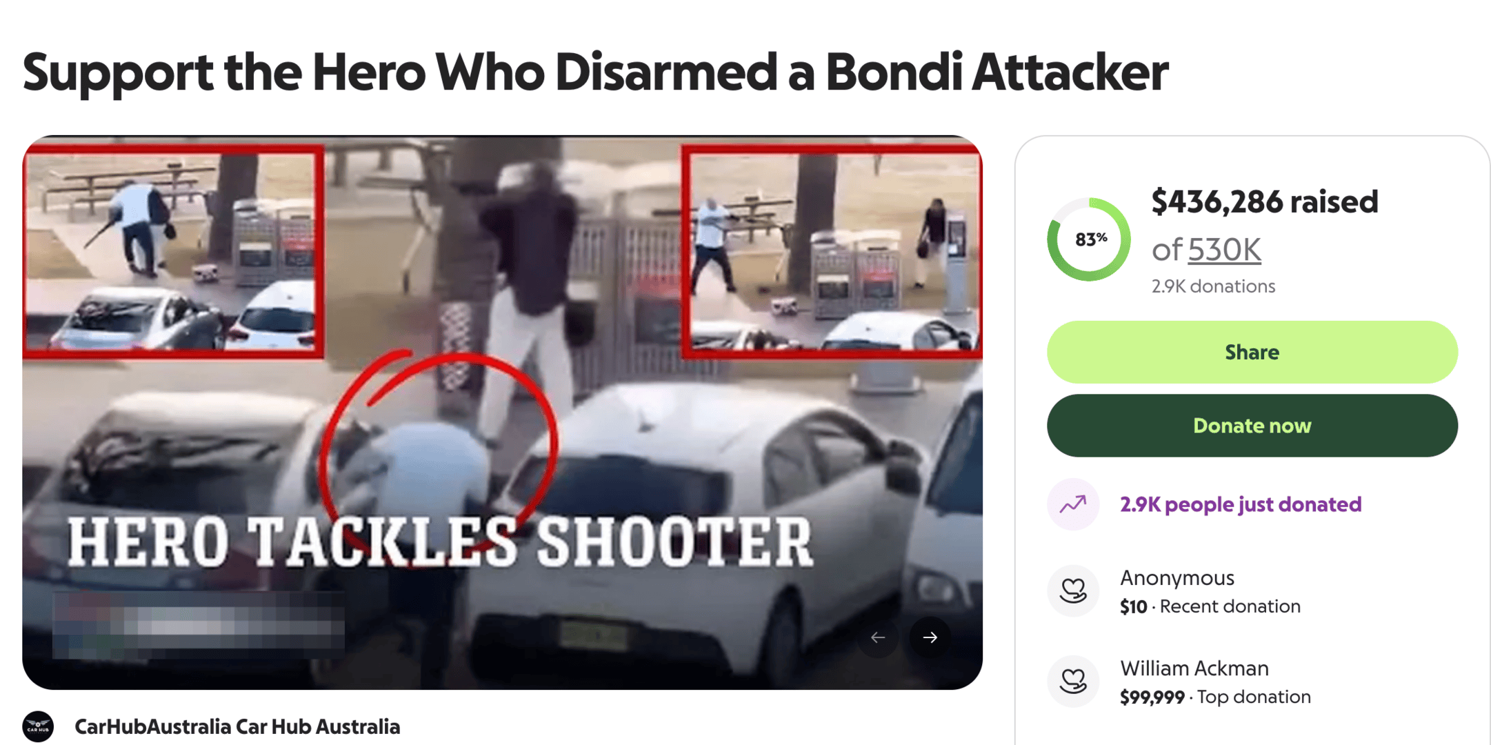 皇冠信用开号
_澳枪击案空手夺枪男子系水果店老板皇冠信用开号
,美亿万富翁捐近10万美元